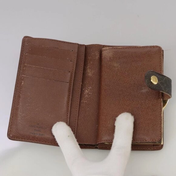 LOUIS VUITTON Monogram Porte Monnaie Billets Viennois Wallet M61663 Auth 96797 - Picture 8 of 15